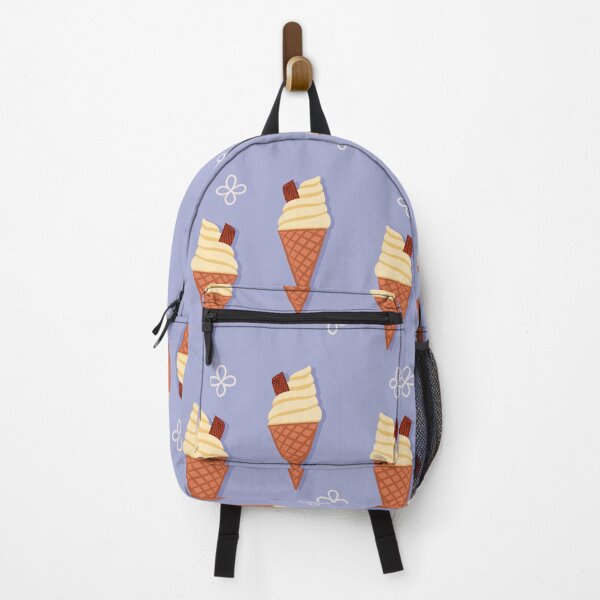 Item preview, Vanilla Ice Cream Cone Pattern - Lavender designed and sold by RahimaUmmi.