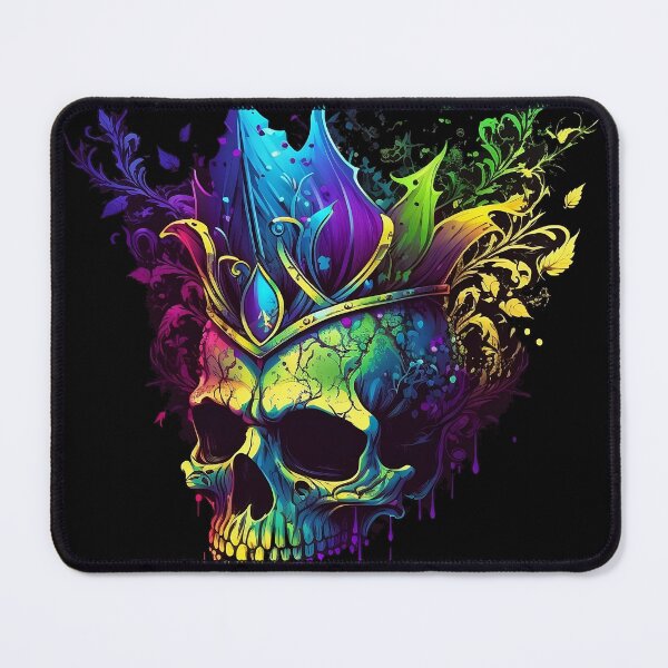 Item preview, Mardi Gras Skull Tee Funny Mardi Gras Parade Costume T-Shirt Essential designed and sold by cutefashion.