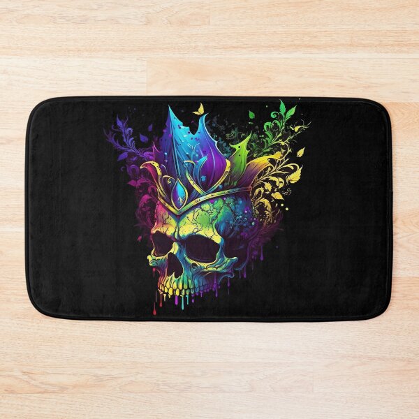 Item preview, Mardi Gras Skull Tee Funny Mardi Gras Parade Costume T-Shirt Essential designed and sold by cutefashion.