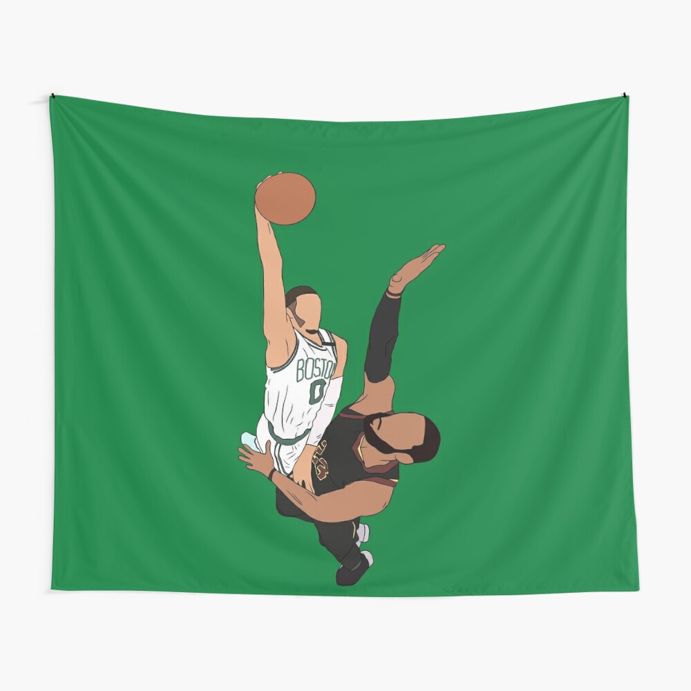 Jayson Tatum Slam Dunk by RatTrapTees, Redbubble