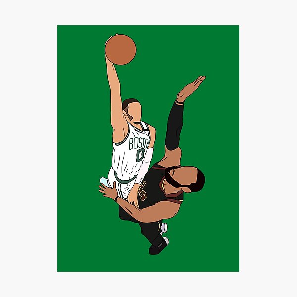 Item preview, Jayson Tatum Dunks On LeBron designed and sold by RatTrapTees.