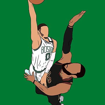 tatum posterizes lebron