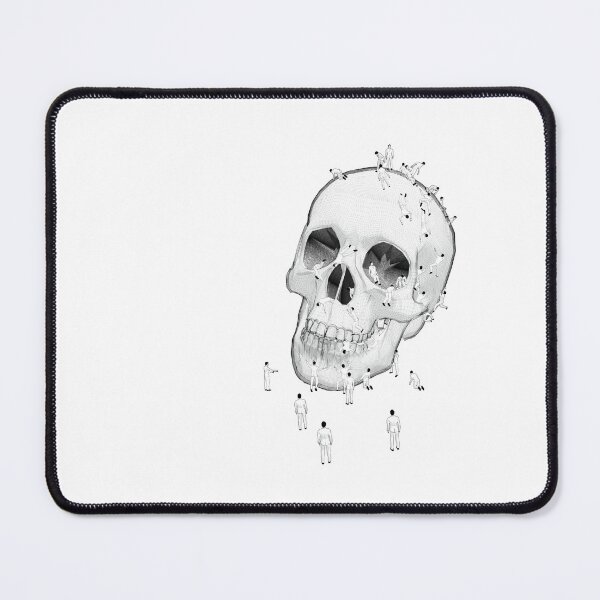 Item preview, Maggots and skull designed and sold by Christophe Desgouttes.