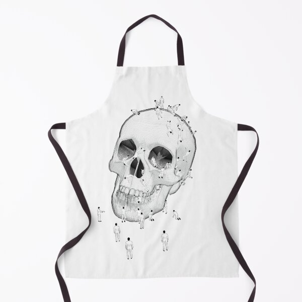 Item preview, Maggots and skull designed and sold by Christophe Desgouttes.