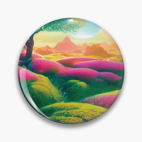 Item preview, a painting of a tree in the middle of a field designed and sold by DesignAtYO.