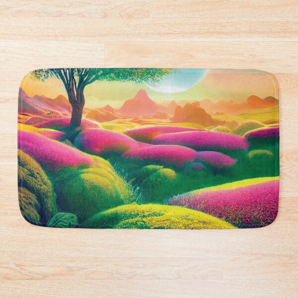 Item preview, a painting of a tree in the middle of a field designed and sold by DesignAtYO.