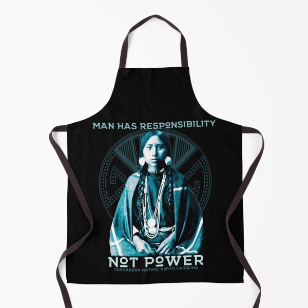 Item preview, Man Has Responsibility, Not Power, Native American Tuscarora Nation Proverb designed and sold by Proverbial Wisdom Design.
