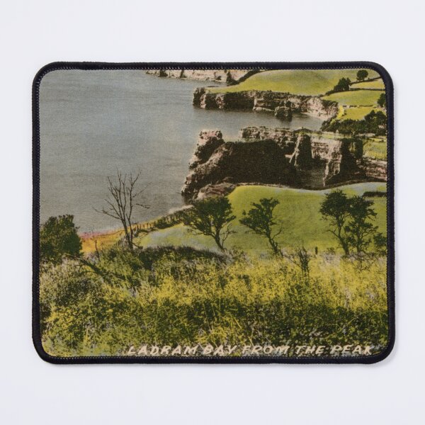 Item preview, View of Ladram Bay from the Peak, Devon, England 1952 designed and sold by The-Hist-Image.