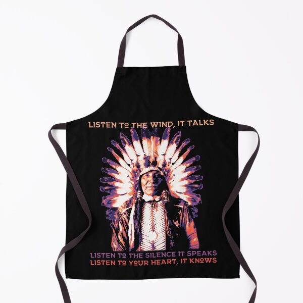 Item preview, Listen to the Wind, it Talks, Color Variant, Native American Proverb designed and sold by Proverbial Wisdom Design.