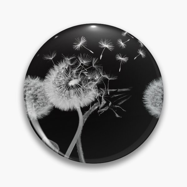Item preview, Dandelion Heart Black & White designed and sold by Mr Groovey.
