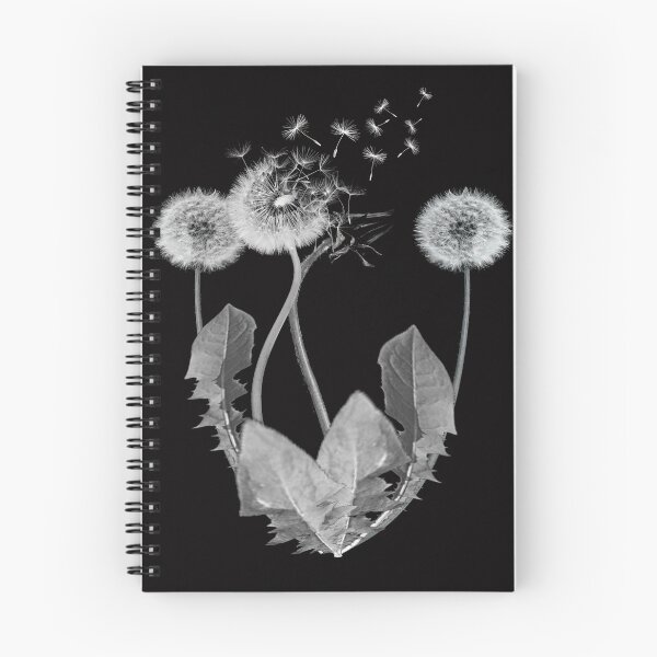 Item preview, Dandelion Heart Black & White designed and sold by Mr Groovey.