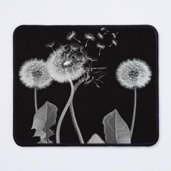Item preview, Dandelion Heart Black & White designed and sold by Mr Groovey.