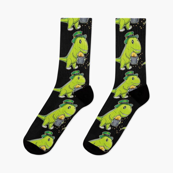 Item preview, happy st patrick's day shirt, shamrock gift, dinosaur patrick shirt, clover dinosaur shirt, st patricks shirt, gift for kids, t- rex lover gift designed and sold by TMelonShop.