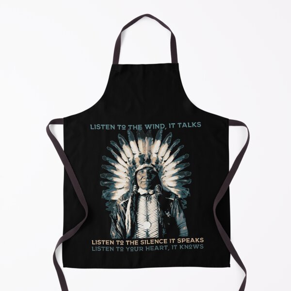 Item preview, Listen to the Wind, it Talks, Native American Proverb designed and sold by Proverbial Wisdom Design.