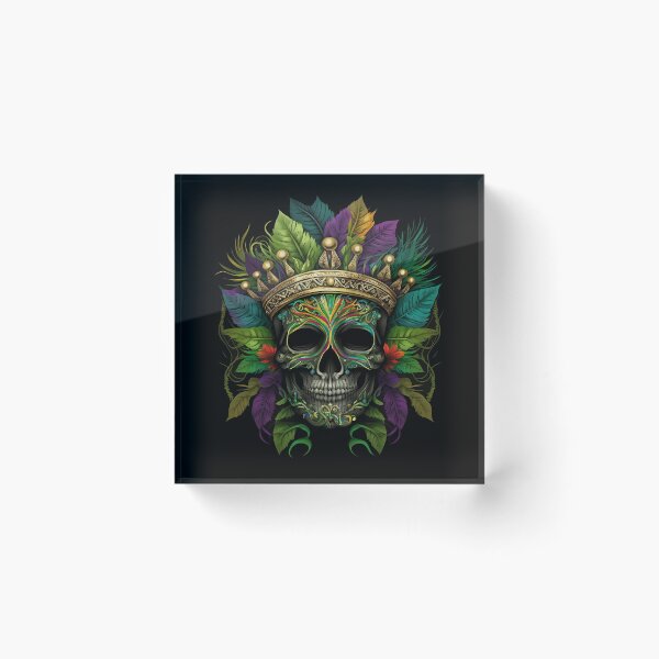Item preview, Mardi Gras Skull Tee Funny Mardi Gras Parade Costume T-Shirt Essential designed and sold by cutefashion.