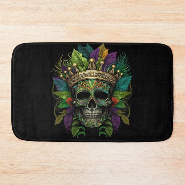 Item preview, Mardi Gras Skull Tee Funny Mardi Gras Parade Costume T-Shirt Essential designed and sold by cutefashion.