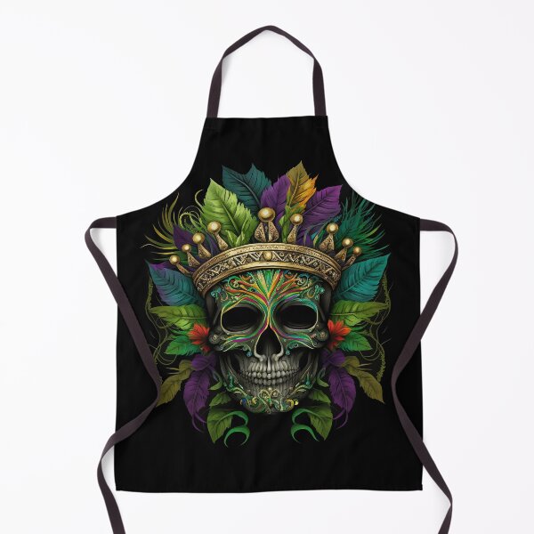 Item preview, Mardi Gras Skull Tee Funny Mardi Gras Parade Costume T-Shirt Essential designed and sold by cutefashion.