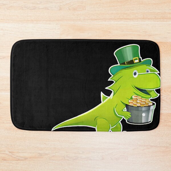 Item preview, kids saint patricks day t-shirt, st. patrex day t-shirt, st. patricks day dinosaur toddler t-shirt, funny dinosaur st patrex day youth shirt gift designed and sold by TMelonShop.