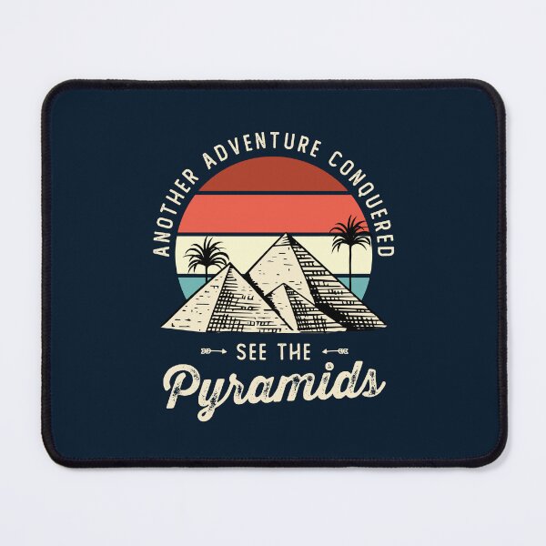 Item preview, Egyptian Pyramids Souvenir Travel Life Goals Experiences designed and sold by Uppercase Tees.