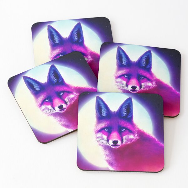 Item preview, Fox in the moonlight designed and sold by Jaroslav Hubert.