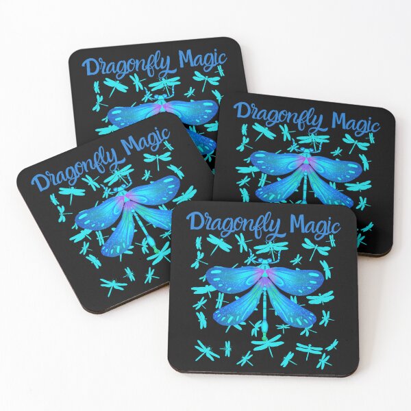 Item preview, Dragonfly Magic Dragonflies Colorful designed and sold by SunfullyYours.