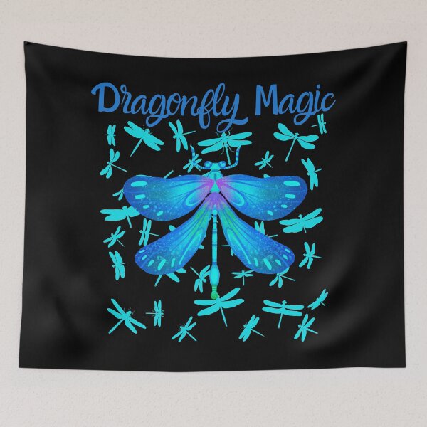 Item preview, Dragonfly Magic Dragonflies Colorful designed and sold by SunfullyYours.