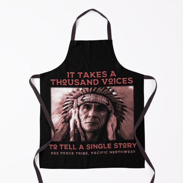 Item preview, It Takes a Thousand Voices, Native American Proverb Nez Perce Tribe Gift designed and sold by Proverbial Wisdom Design.