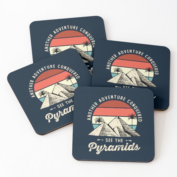 Item preview, Egyptian Pyramids Souvenir Travel Life Goals Experiences designed and sold by Uppercase Tees.