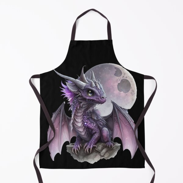 Item preview, Baby Purple Dragon with Tiny Wings and Little Horns - Adorable! designed and sold by Dragonstrom.