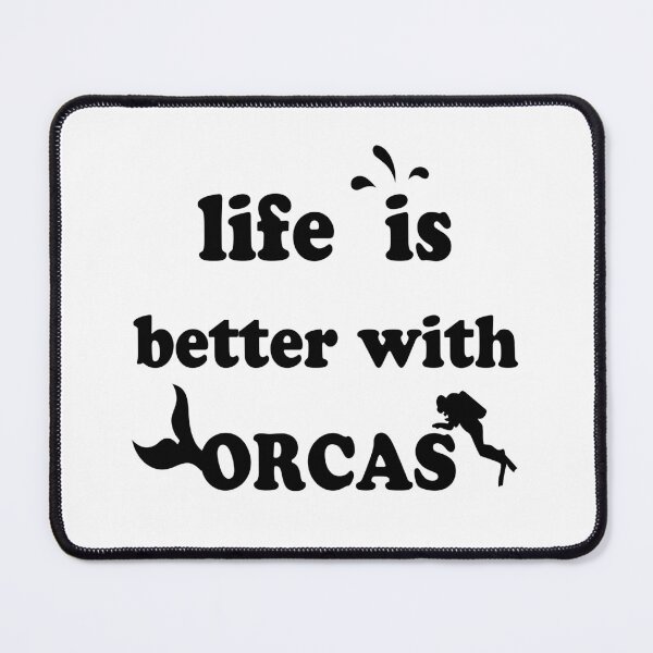 Item preview, life is better with orcas designed and sold by 101univers.