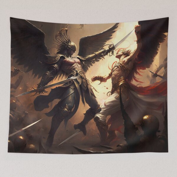 Item preview, The Downfall: Lucifer's Rebellion designed and sold by aiartdirection.