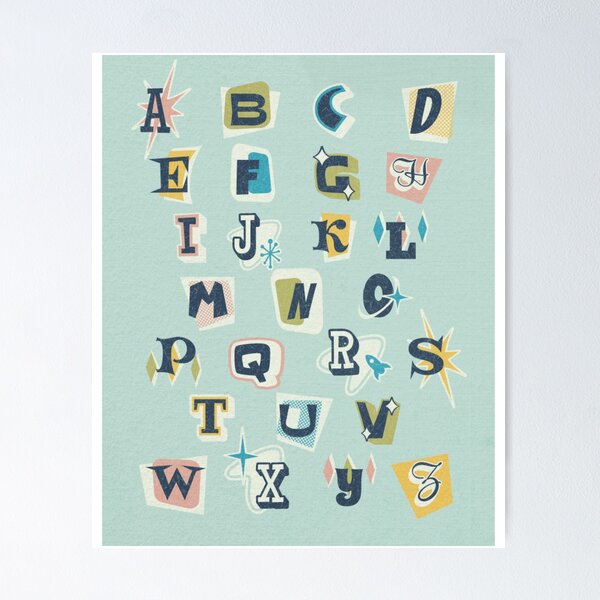 Alphabet Lore Baby Posters for Sale