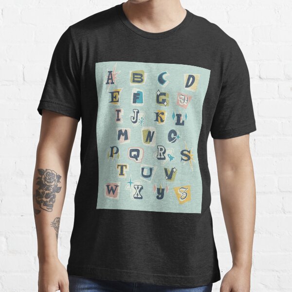 Latter F Funny Art Alphabet Lore Unisex T-Shirt - Teeruto