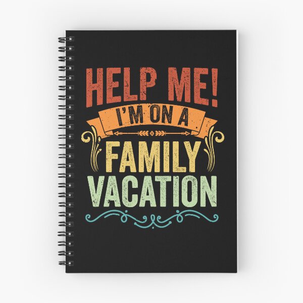 Item preview, Help Me I'm On A Family Vacation Vintage Vacation Sarcasm designed and sold by Nessshirts.