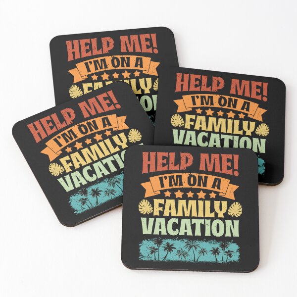 Item preview, Beach Vacation Vibe Vintage Help Me I'm On A Family Vacation designed and sold by Nessshirts.