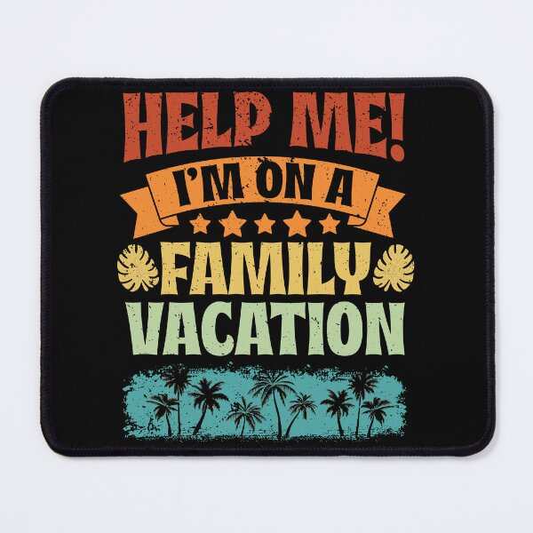 Item preview, Beach Vacation Vibe Vintage Help Me I'm On A Family Vacation designed and sold by Nessshirts.