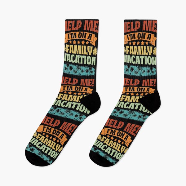 Item preview, Beach Vacation Vibe Vintage Help Me I'm On A Family Vacation designed and sold by Nessshirts.