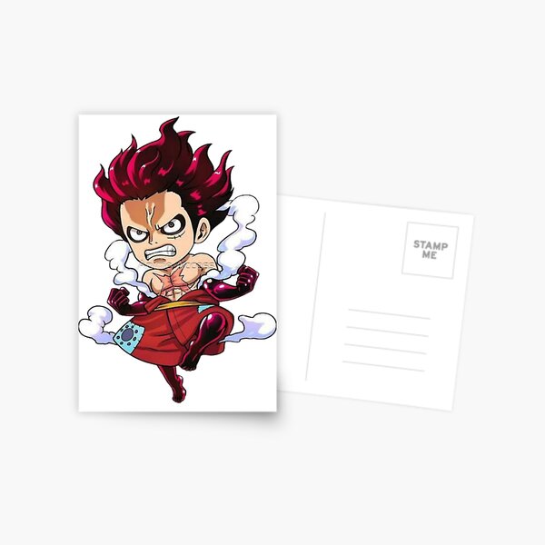 Reimagined Monkey D. Luffy from One Piece Postcard for Sale by