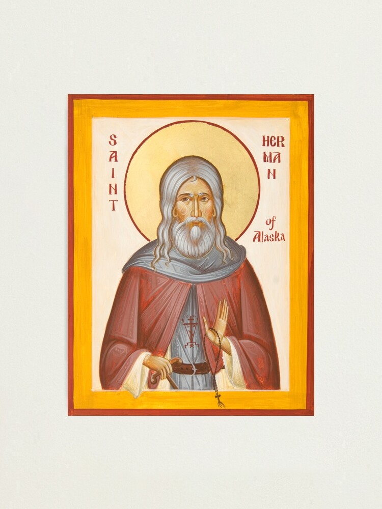 Alternate view of St Herman of Alaska Photographic Print