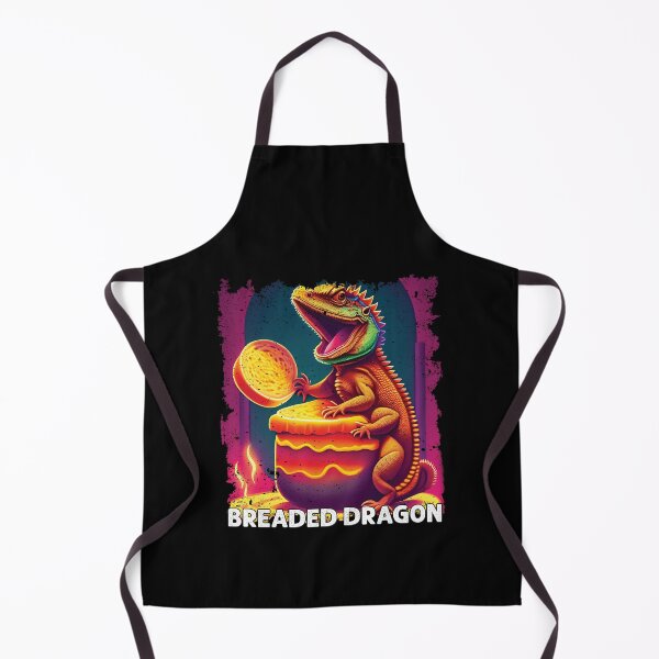 Item preview, Bearded Dragon Playing with Bread Funny Lizard Lover designed and sold by Trendy Valley .
