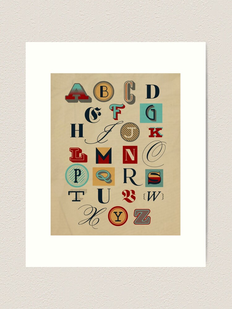 Alphabet lore baby | Art Print