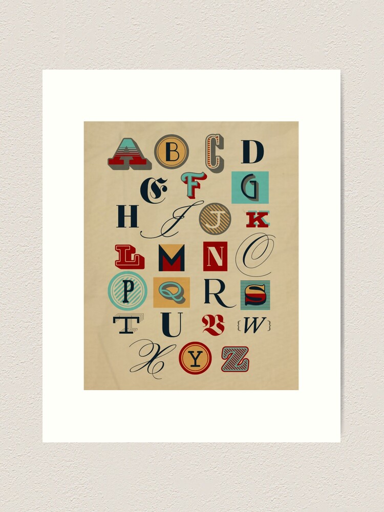 Alphabet Lore M Photographic Print for Sale by TheHappimess