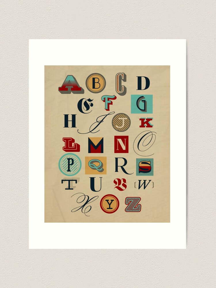 Alphabet Lore - Letters A-Z Poster for Sale by YupItsTrashe