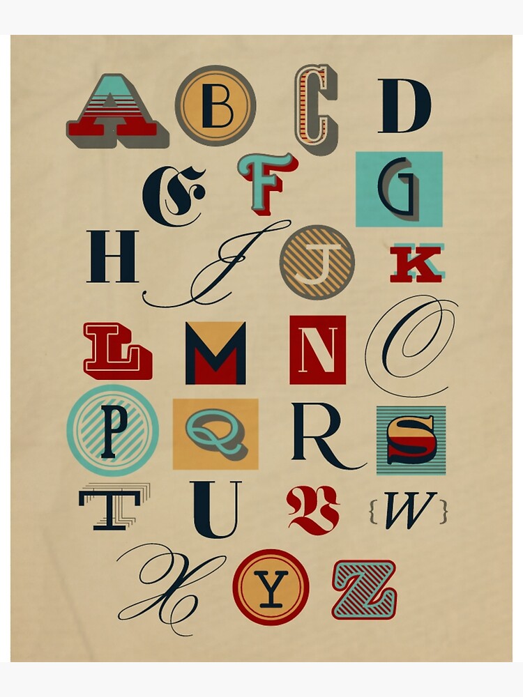 Alphabet Lore Poster