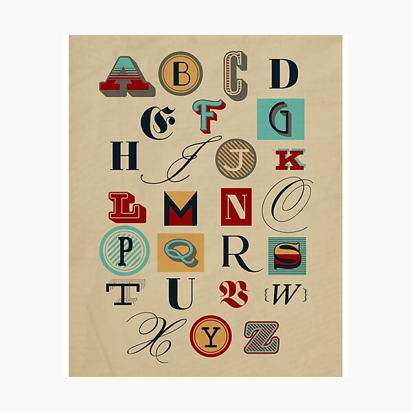 Alphabet Lore F Cool Merch Art Print for Sale by AFProjection