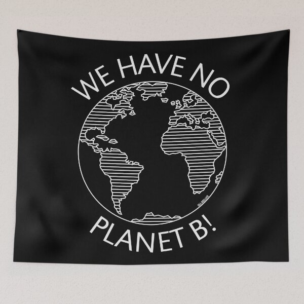 Item preview, We Have No Planet B! / Earth (Climate Change / White) designed and sold by MrFaulbaum.