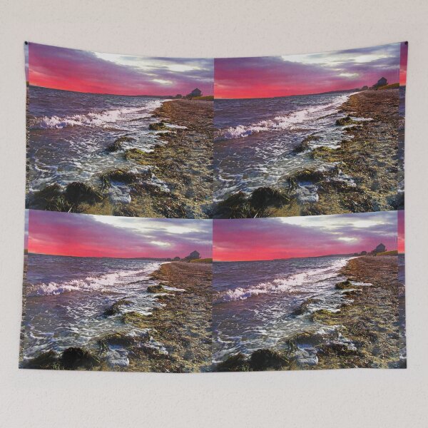 Item preview, Sunset on Falmouth South Beach designed and sold by Markomark.