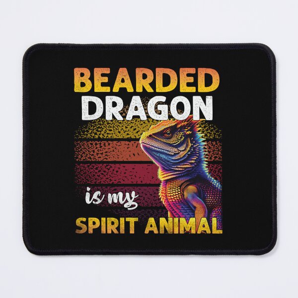 Item preview, Bearded Dragon Is My Spirit Animal Retro Lizard Lover designed and sold by Trendy Valley .