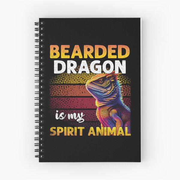 Item preview, Bearded Dragon Is My Spirit Animal Retro Lizard Lover designed and sold by Trendy Valley .