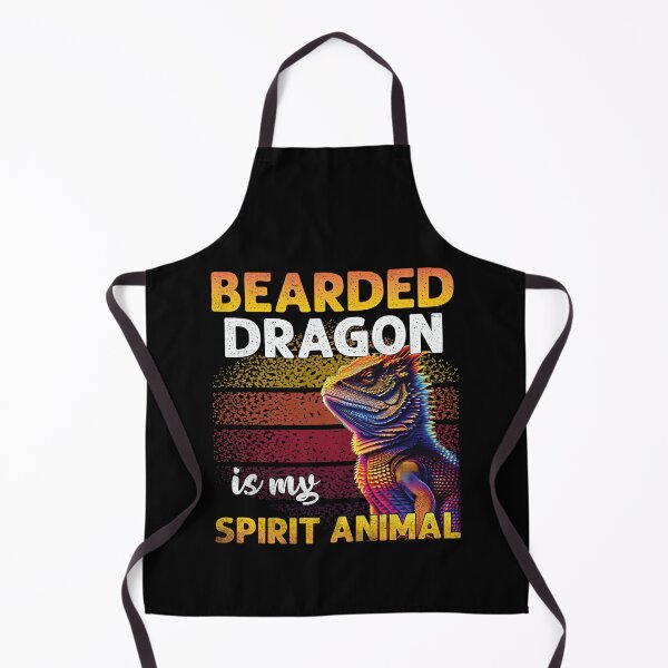 Item preview, Bearded Dragon Is My Spirit Animal Retro Lizard Lover designed and sold by Trendy Valley .